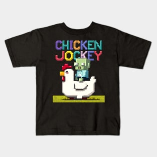 chicken-jockey Kids T-Shirt